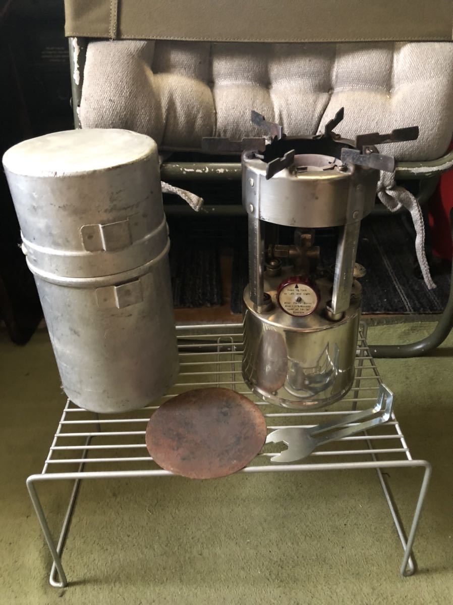 Coleman Pocket Stove 0 G.I. - GI Vintage A46 B46 Camping US ⁄ No