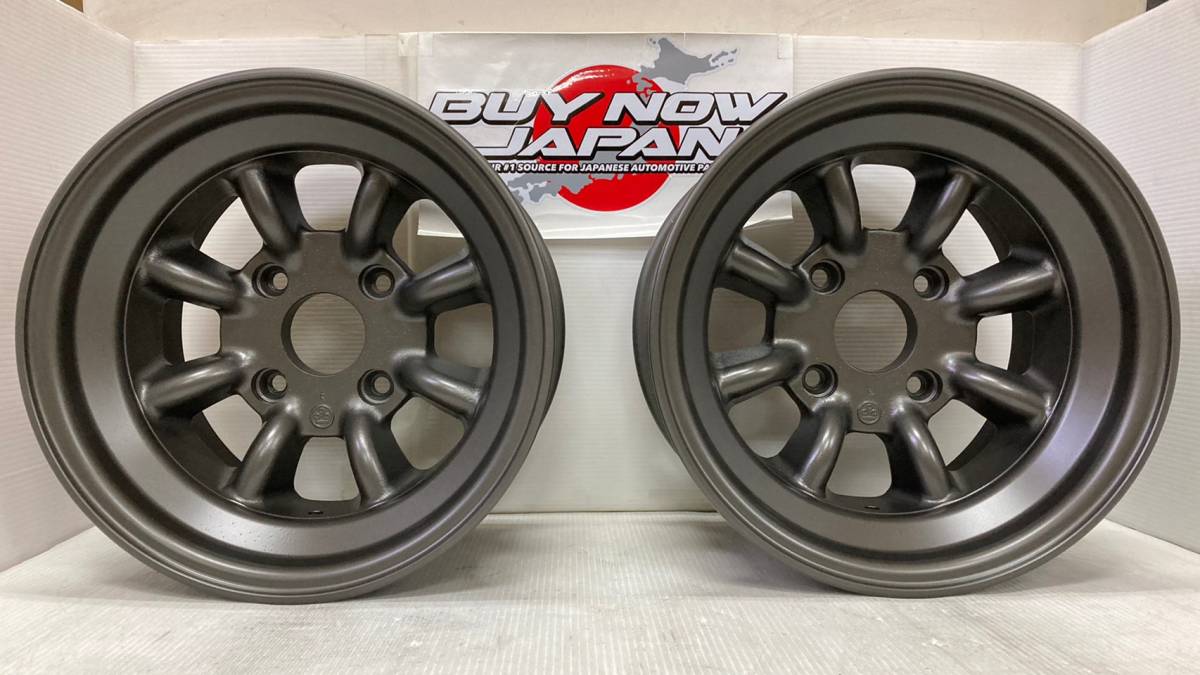 在庫有り】新品 / Watanabe R TYPE・13×8J・-6・114.3・4穴/ブラック 