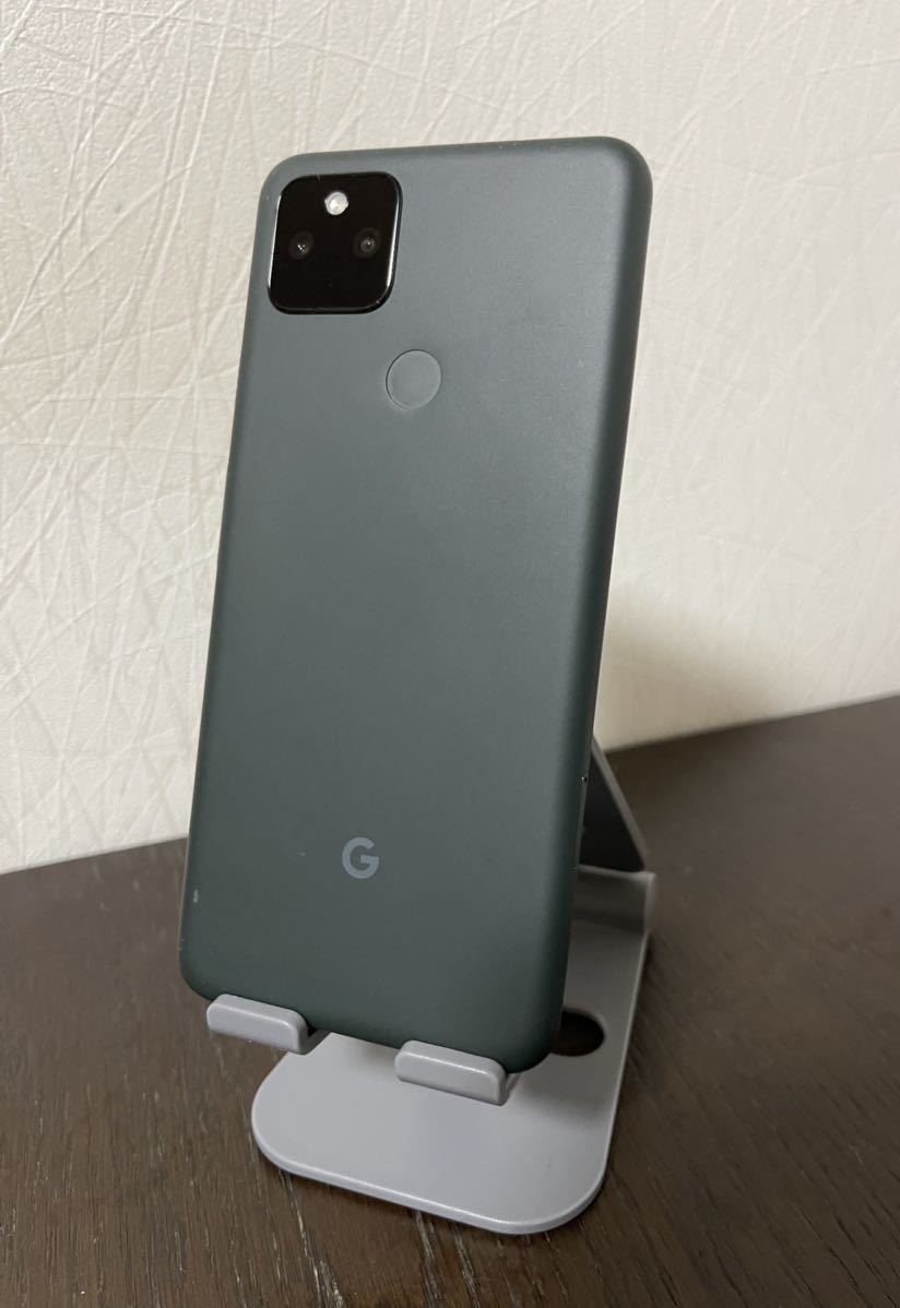 Pixel 5a 5G 128GB グレー Google G4S1M SIMフリー Cランク スマホ