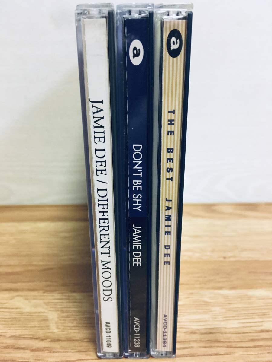 JAMIE DEE avex盤 全3枚(帯あり美品) DIFFERENT MOODS / DON'T BE SHY