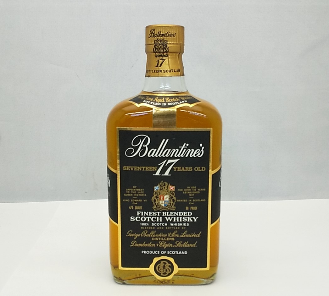 未開栓 バランタイン17年 スコッチウイスキー 赤青紋章 760ml 43% ウイスキー バランタイン 17年 赤青 760ml 43% 未開栓 / Ballantine's