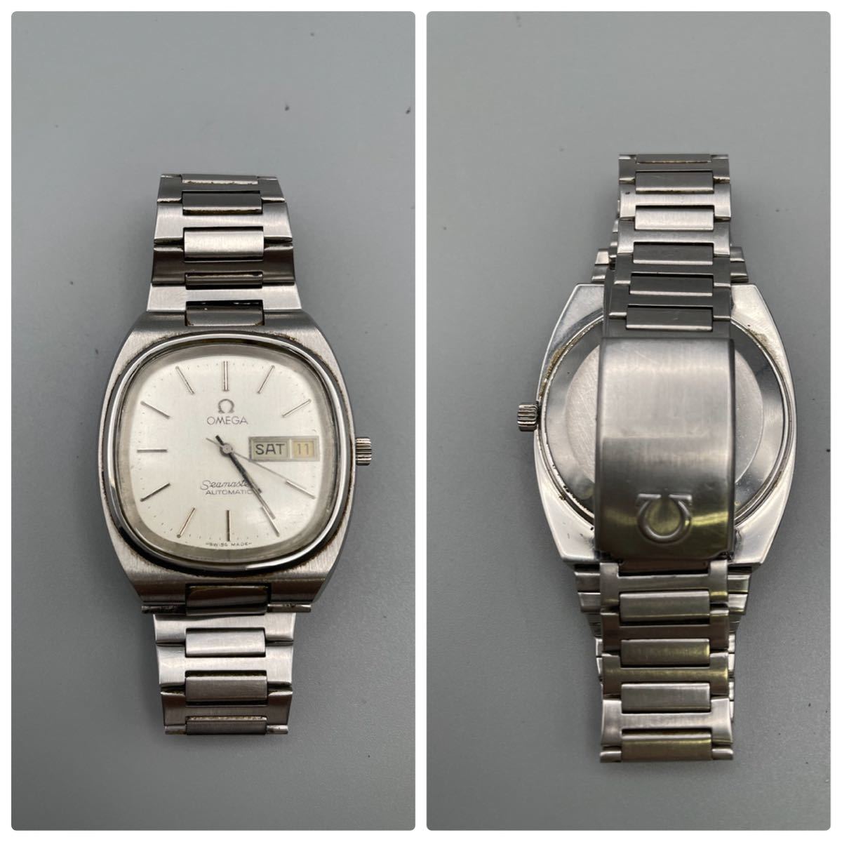 不動品 ジャンクOMEGA Seamaster AUTOMATIC オメガ シーマスター 