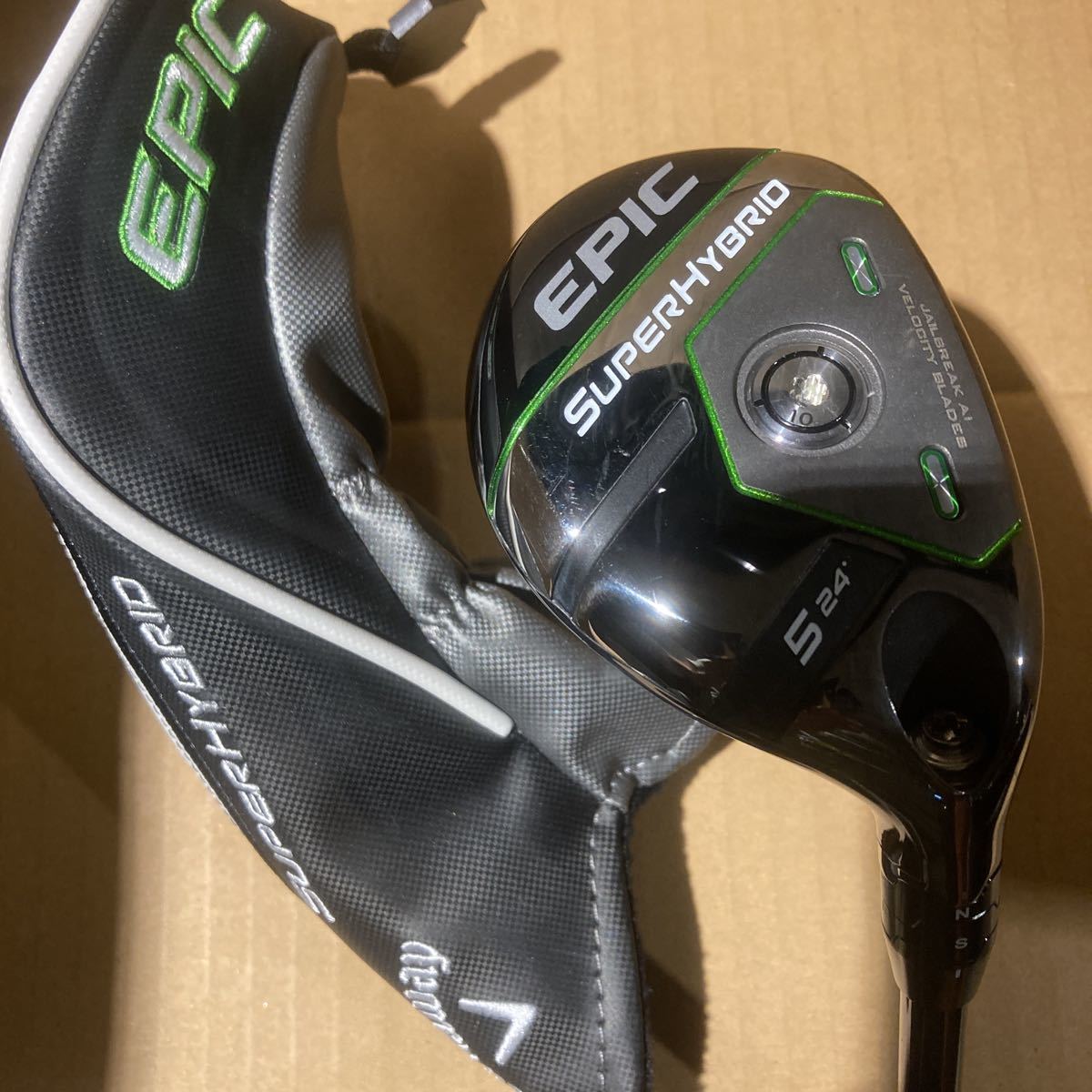 Callaway Epic Super Hybrid 5番 24度レフティ EPIC SUPERHYBRID 5U 24