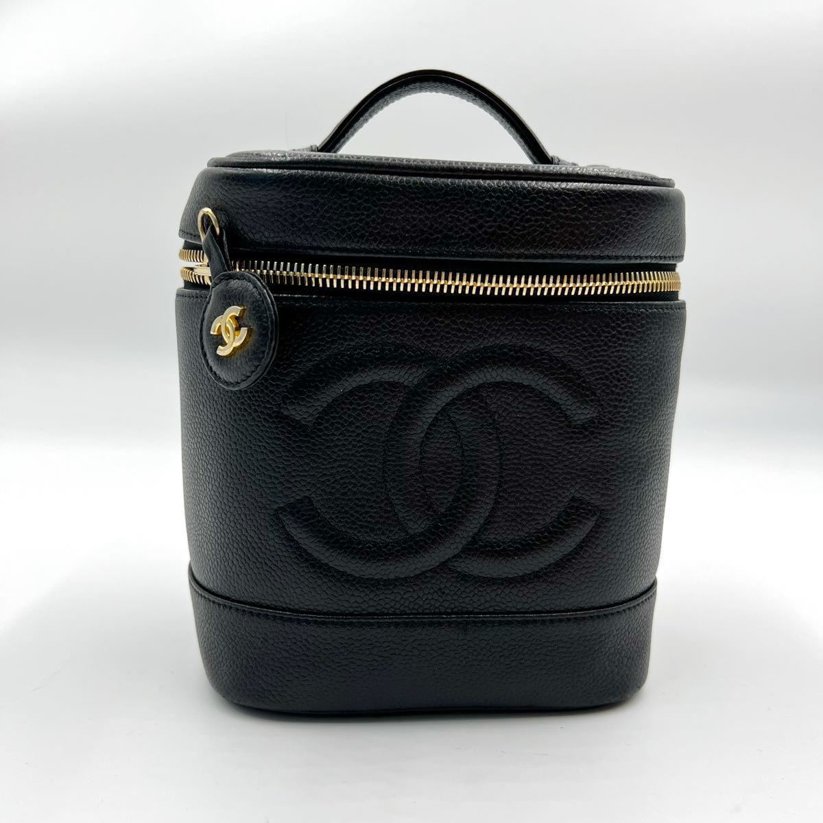 1円 【最高級の逸品】 CHANEL シャネル バニティ ハンドバッグ ココ 