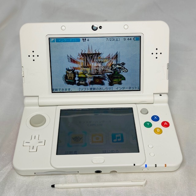 ☆1円～ 超美品 限定 完品 New NINTENDO 3DS ホワイト きせかえ  