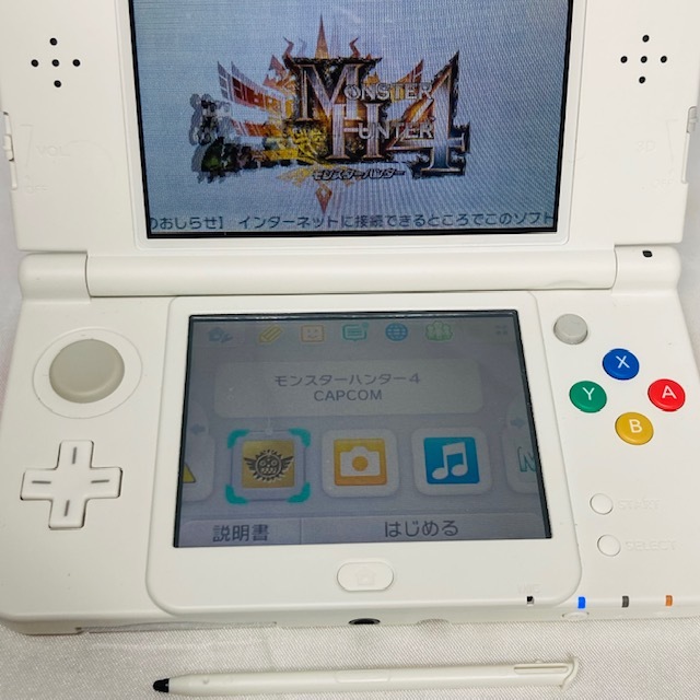 ☆1円～ 超美品 限定 完品 New NINTENDO 3DS ホワイト きせかえ  