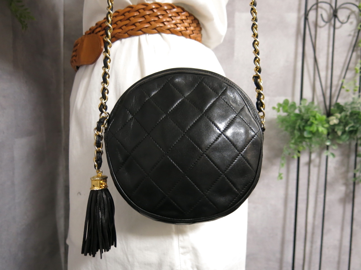 シャネル マトラッセ CHANEL ココマーク - 美品 超極美品 ベージュ 