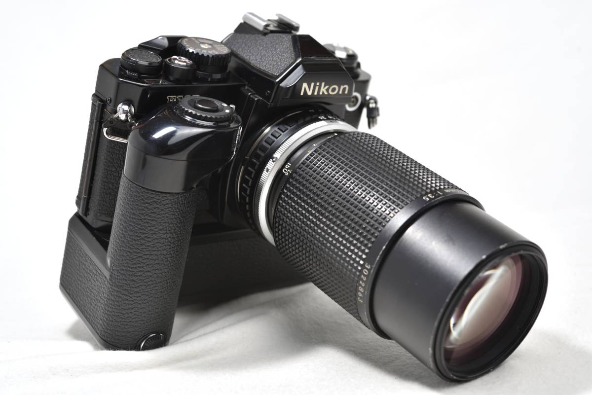 ニコン Nikon New FM2 ⁄ モータードライブ MD-12 – Natural