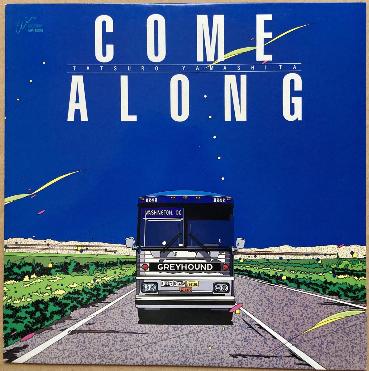 ⁄ 山下達郎 ALONG Come Along COME TATSURO | LP - 国内盤 YAMASHITA