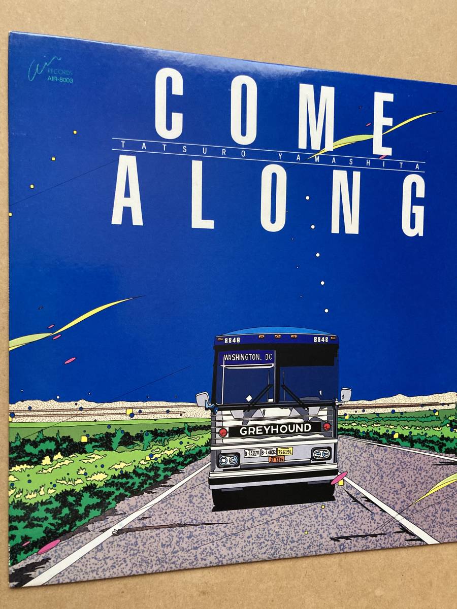 ⁄ 山下達郎 ALONG Come Along COME TATSURO | LP - 国内盤 YAMASHITA
