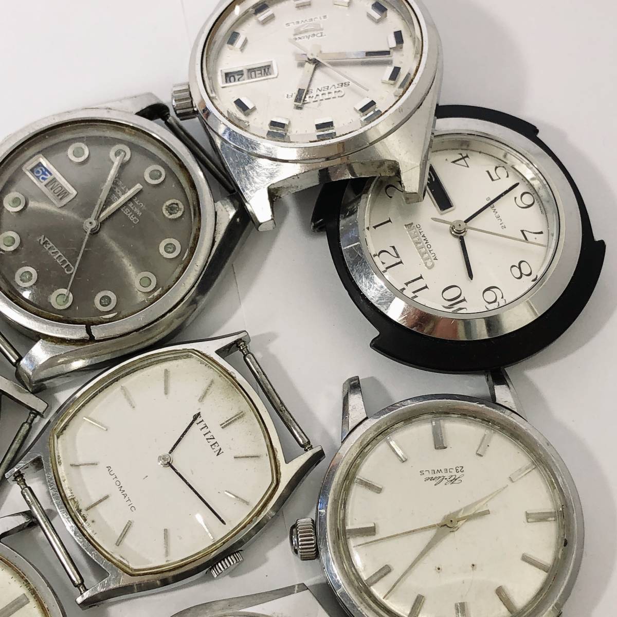 WH-7861』CITIZEN☆機械式まとめ☆稼働・不動まとめて！！！