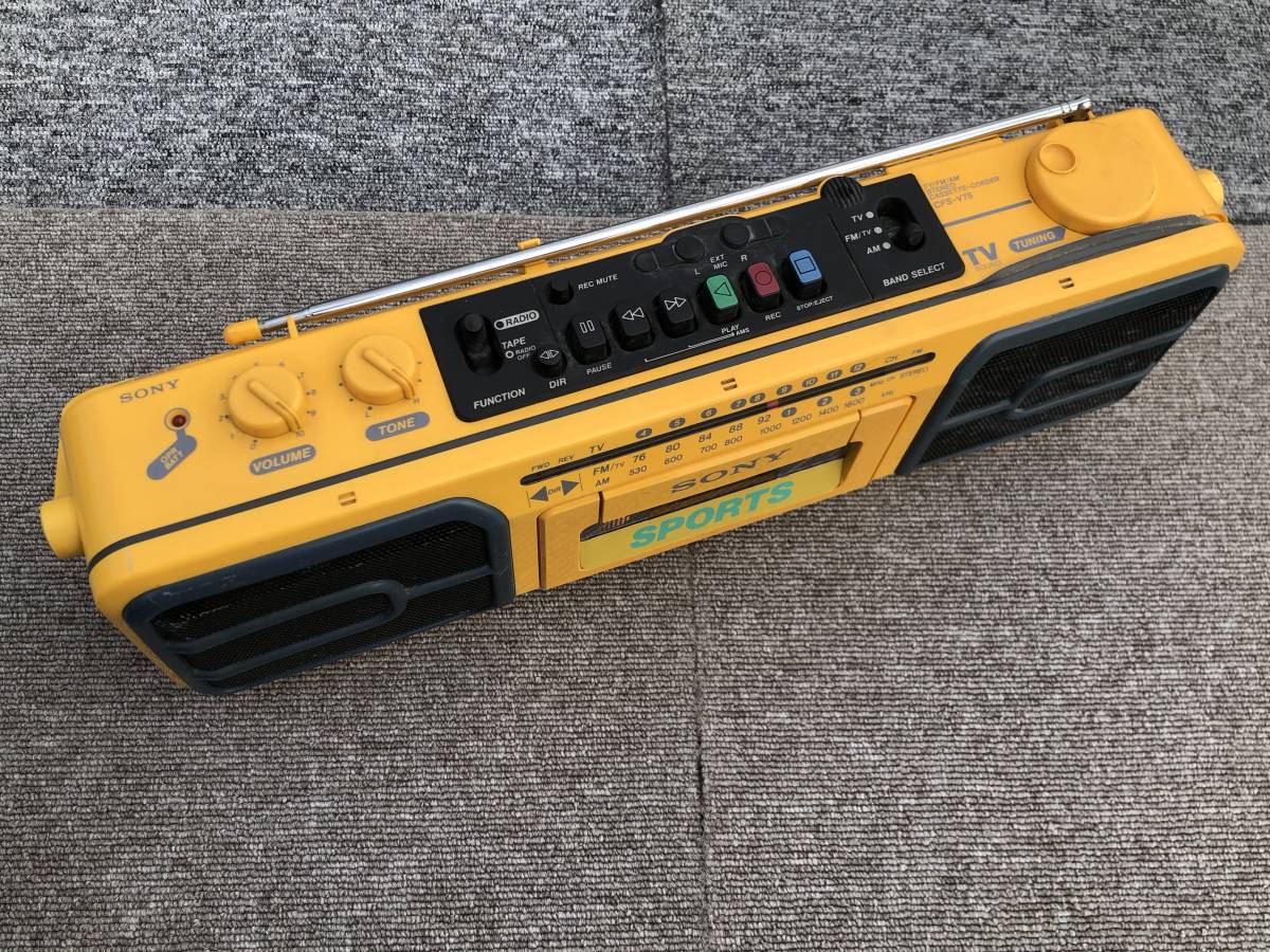 せいや様確認用 ◇◇SONY ソニー CFS−V75 ラジカセ◇◇ オーディオ機器