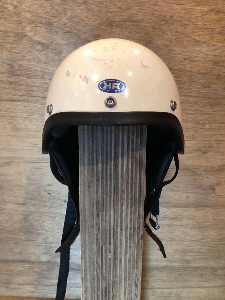 60sHA ヒロタケ アライ ハーフ ヘルメット ビンテージ ハーレー