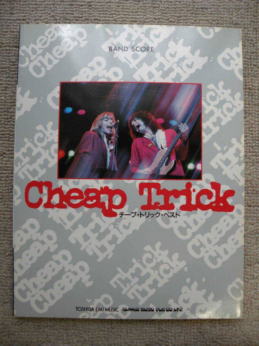 チープ・トリック バンド・スコア ☆楽譜⁄チープトリック⁄Cheap Trick