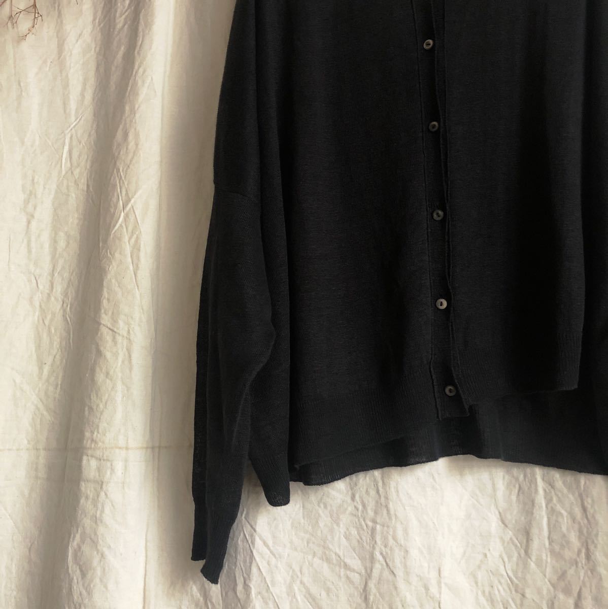 ARTS&SCIENCE アーツ&サイエンス リネン ワイドシルエット ドルマン  