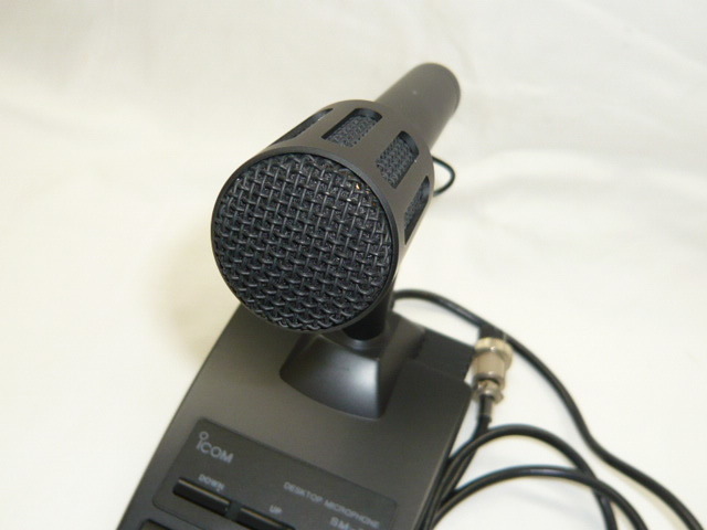 アイコム　デスクトップマイク　SM-20 スタンドマイク SM-20 アイコム 取扱説明書付き SM-20 アイコム