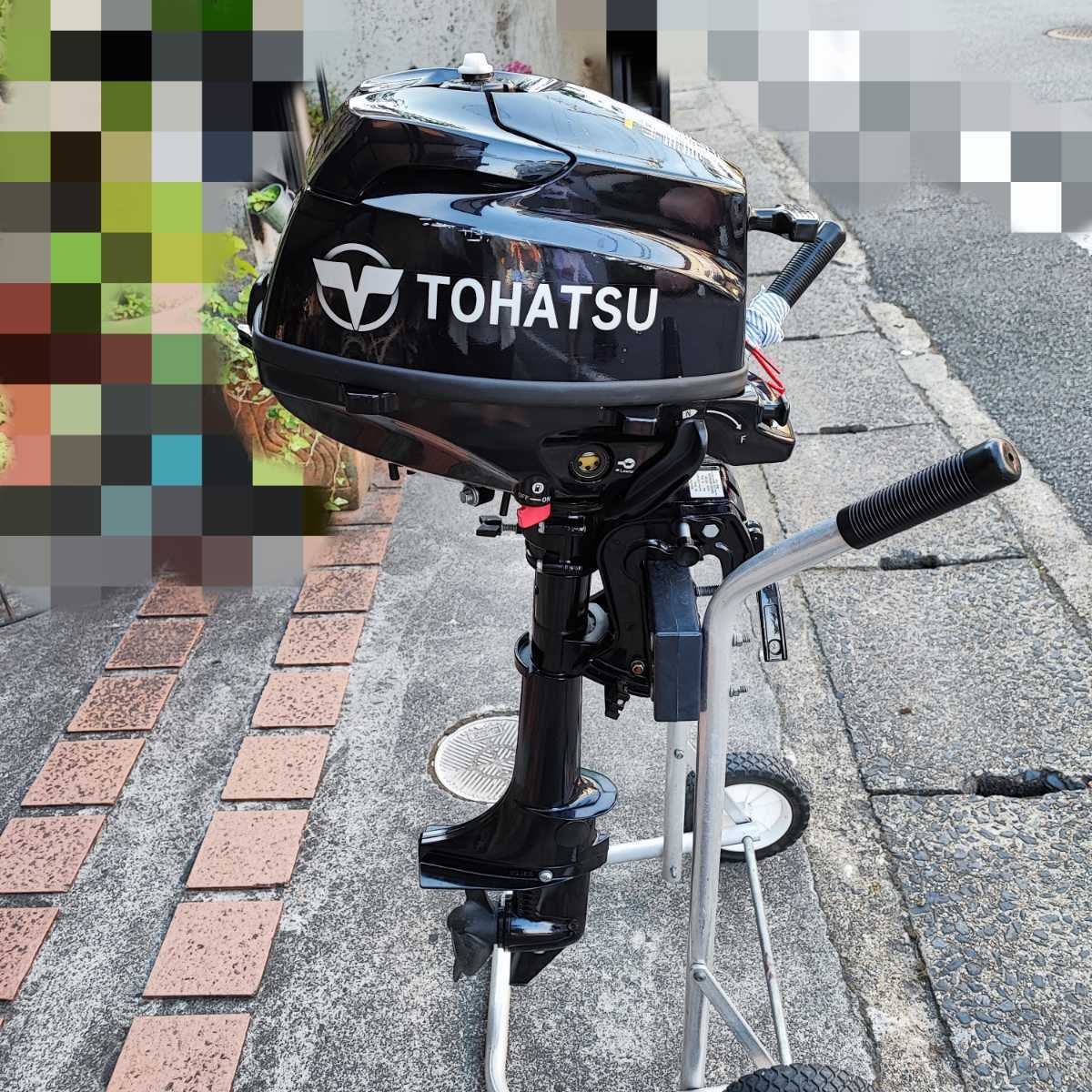 トーハツMFS2B 4サイクル 2馬力 船外機 （TOHATSU トーハツ 4 