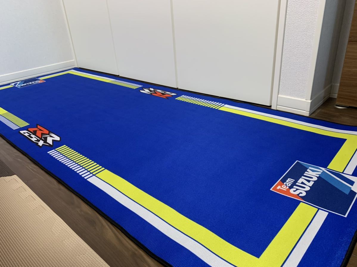 新作登場，得価 MotoGP SUZUKI レーシングフロアマット 80cm&times;200cm GSX-RR R1000 R750 R600 フロアマット ガレージ等に(その他)｜売買されたオークション情報、yahooの商品情報をアーカイブ公開 - オークファン その他