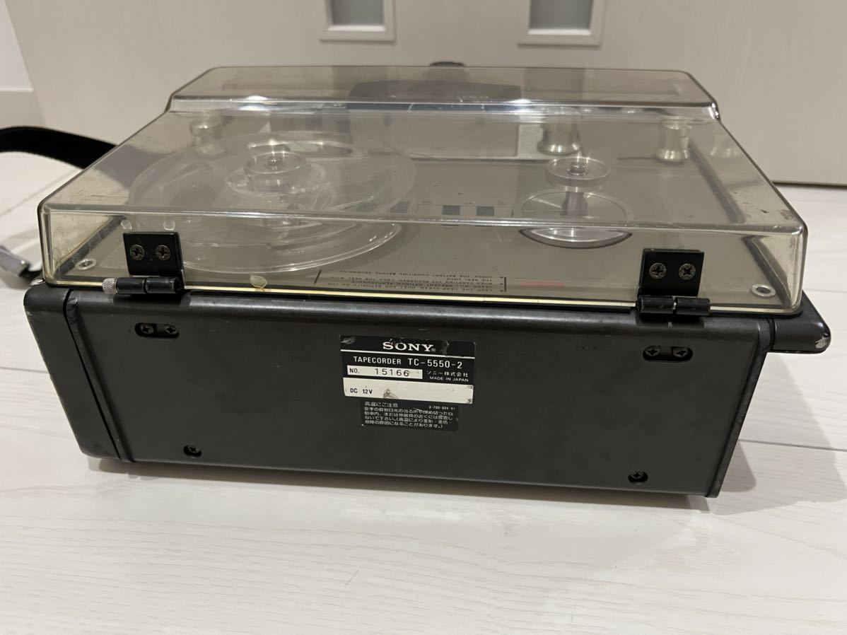 TC-5550-2 SONY ソニー tc-5550-2」(オープンリールデッキ ポータブル