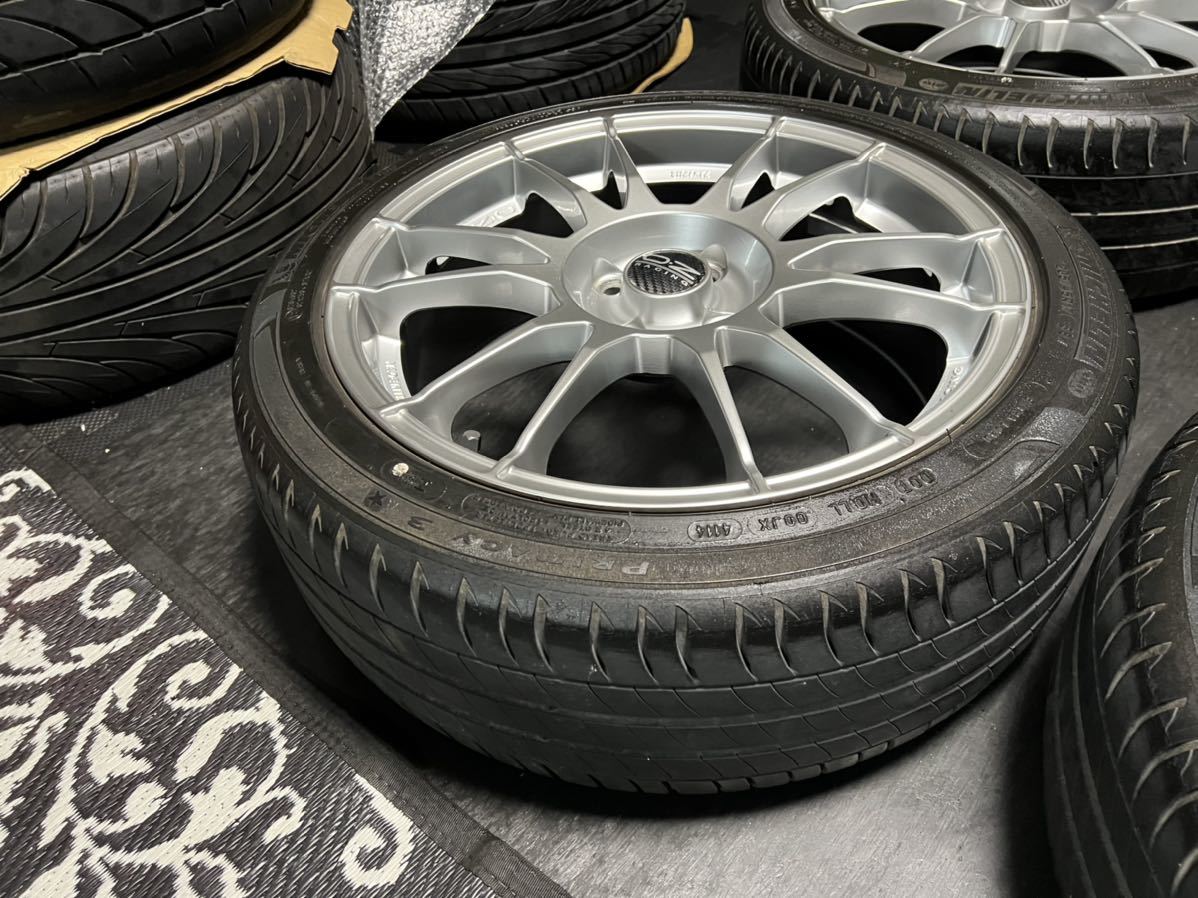 O.Z RACING ULTRA LEGGERA 17インチ 7J＋44 PCD100 4穴 ハブ径約67