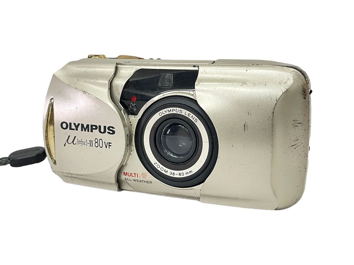 2597】OLYMPUS オリンパス μ[mju:]-II ミュー 80VF コンパクトフィルム