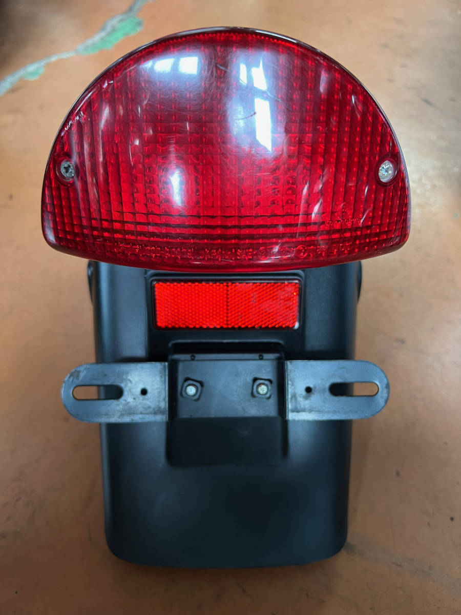 ゼファー750 テールランプ リアフェンダー ナンバーステー付き #62