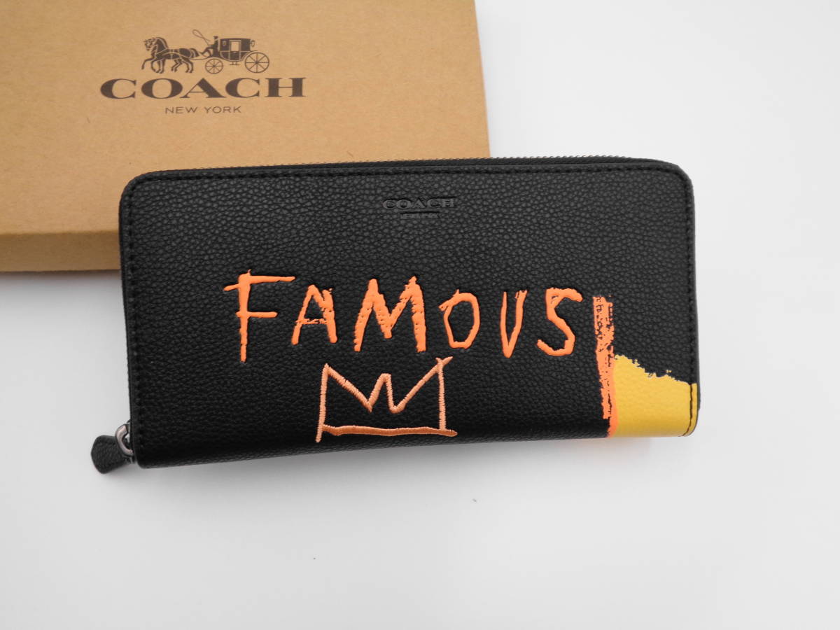 大人気，新作登場 同様 正規品 5 coach コーチ 長財布 ジッピーウォレット 財布 メンズ レディス ブラック(男性用財布)｜売買されたオークション情報、yahooの商品情報をアーカイブ公開 - オークファン 服飾小物