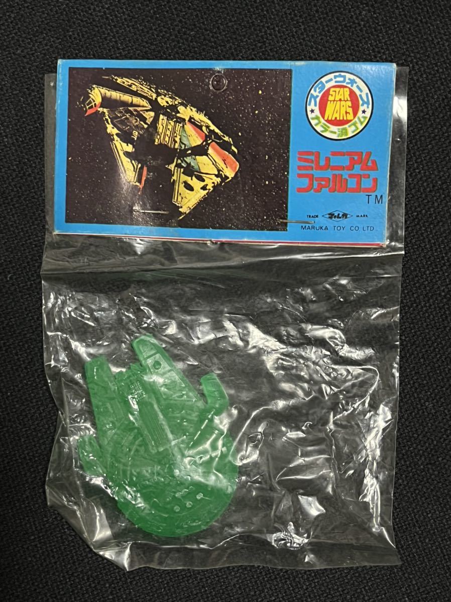 ☆当時物 マルカ スターウォーズ ミレニアムファルコン 消しゴム 昭和