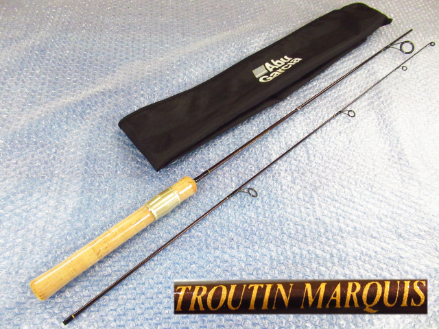 【最安値，HOT】 ABU Garcia アブガルシア ロッド TROUTIN MARQUIS TM-502 UL 全長 約151cm 釣竿 釣り管理4N0726FM(2ピース)｜売買されたオークション情報、yahooの商品情報をアーカイブ公開 - オークファン ルアーロッド