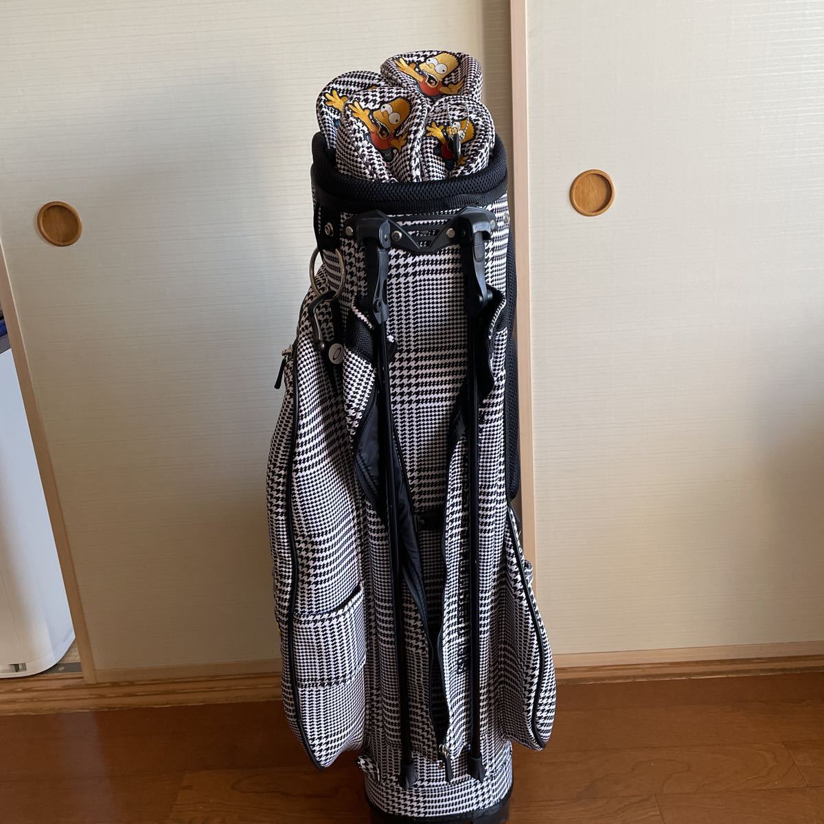 Callaway スタンド式 千鳥柄 キャディバッグ 9.0型(日本正規品