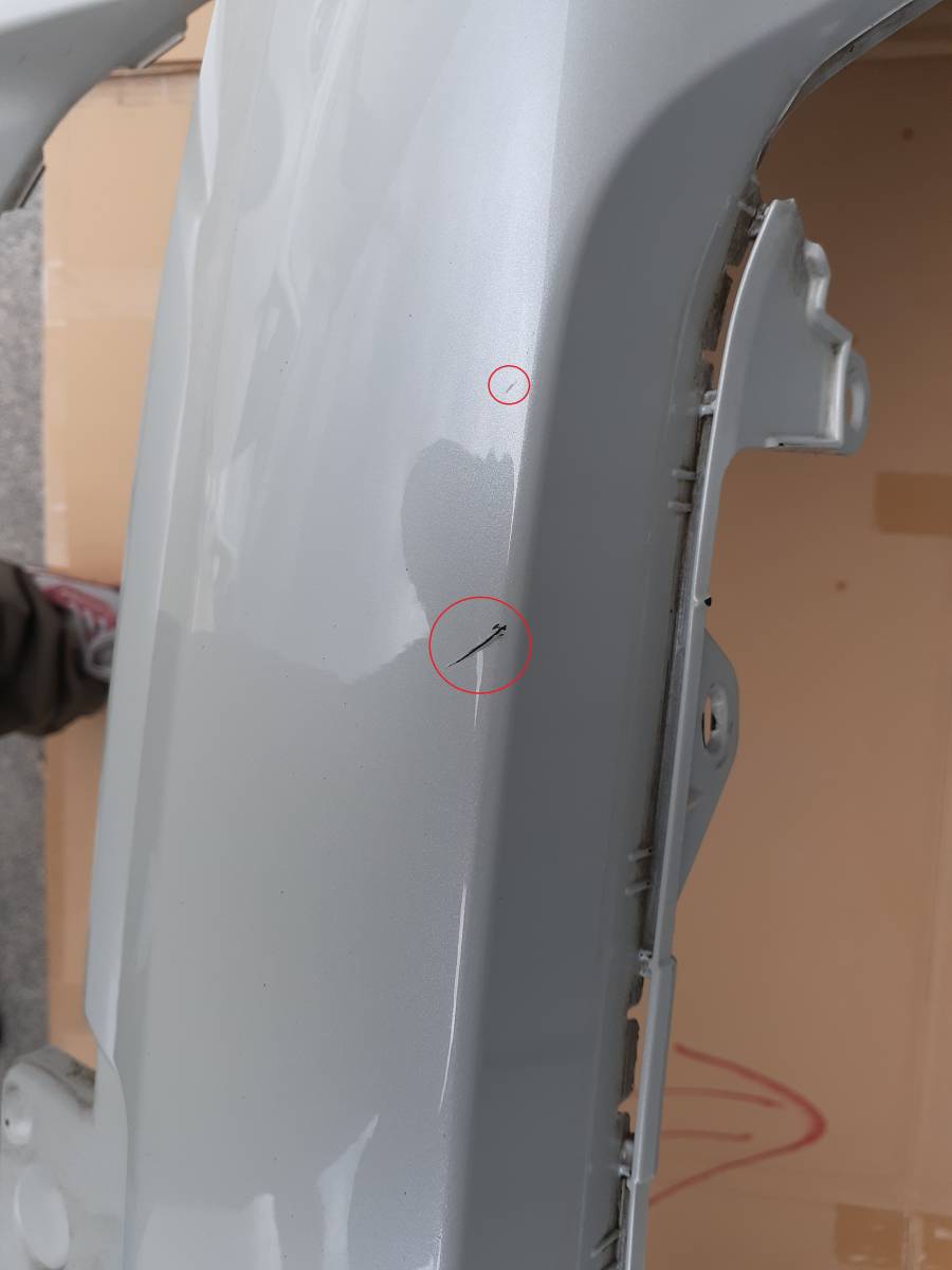 トヨタ　ハリアー　ZSU60Wフロントバンパー ハリアー フロントバンパー トヨタ ZSU60W&frasl;ZSU65W&frasl;AVU65W ホワイト パーツ