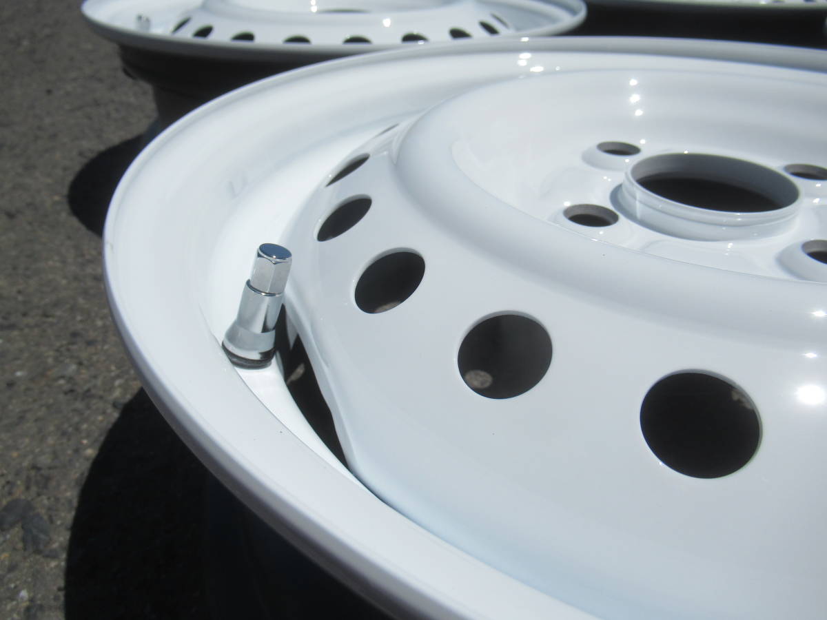 中古ホイール☆スズキ純正 スチールホイール 鉄チン 14インチ ホワイト