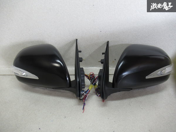  使用OK 社外 メーカー不明 200系 ハイエース ドアミラー サイドミラー 左右 ウィンカー ポジションランプ 即納 棚Q-1(ドアミラー)｜売買されたオークション情報、yahooの商品情報をアーカイブ トヨタ用