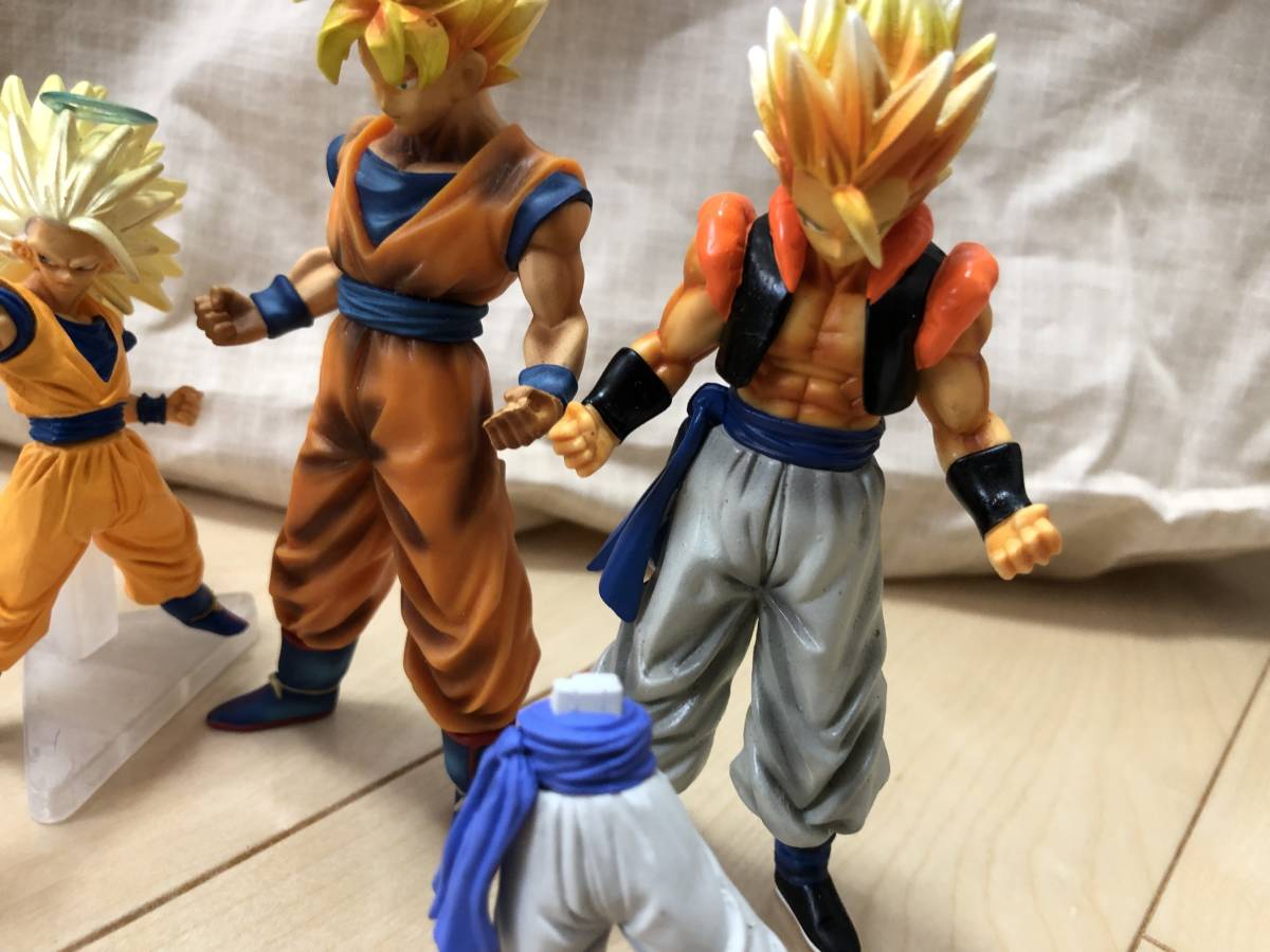 ドラゴンボール フィギュア 6体 まとめて 超彩色 スーパーサイヤ人 孫 