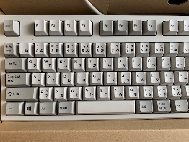 □東プレ REALFORCE リアルフォース R2-JPV-IV 有線 フルキーボード 変 