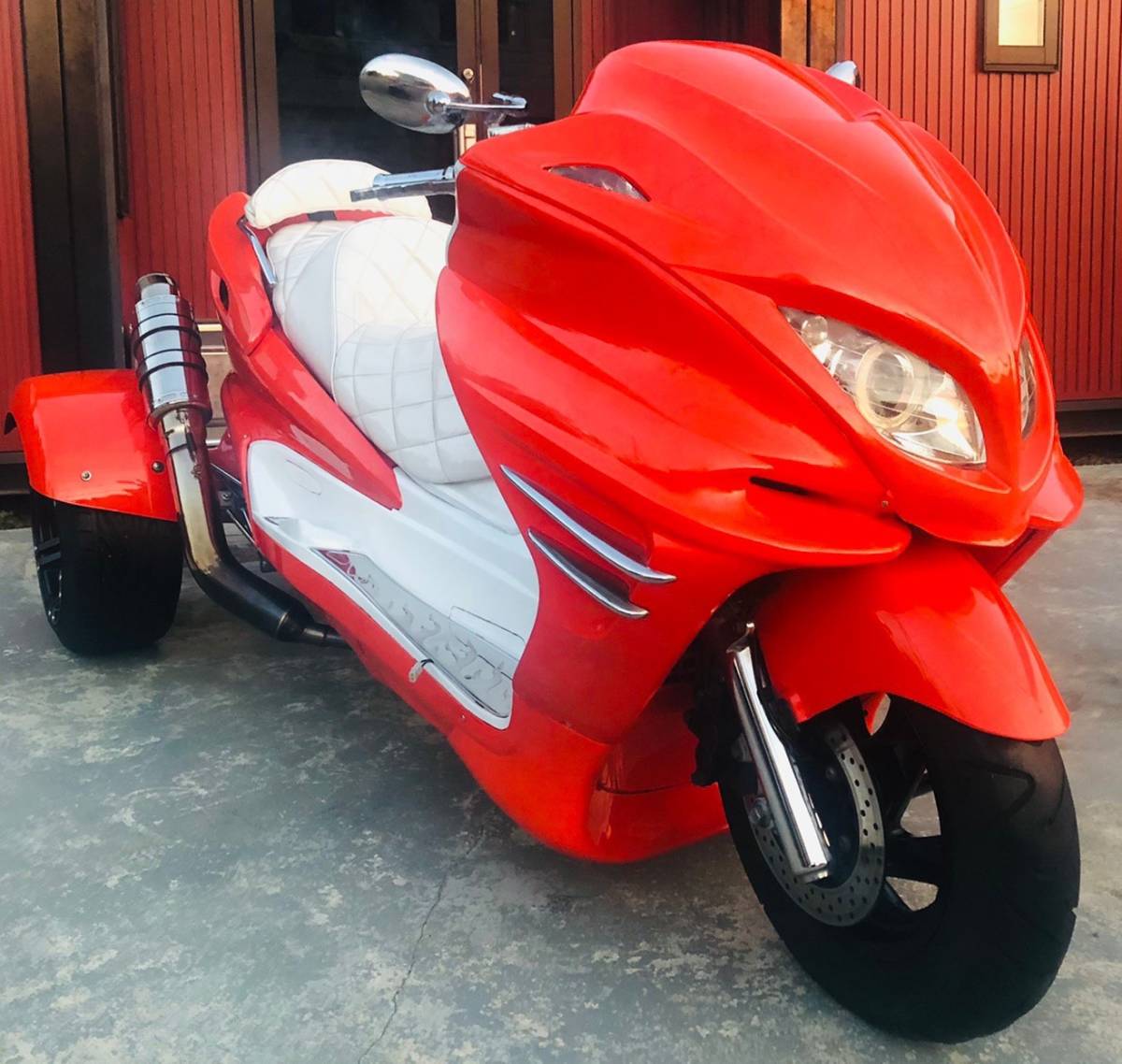 ヤマハ マジェスティ250 トライク SG03J 低走行！普通免許ノーヘルで 