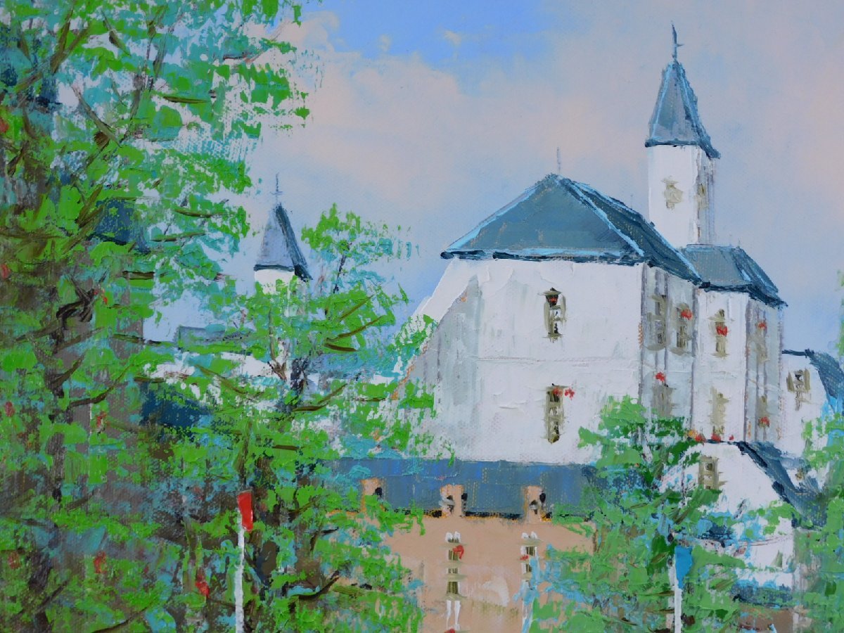 港の風景 水彩画 　F10号サイズ(45.5✕53cm) 港の風景 水彩画 F10号サイズ(45.5✕53cm) 水彩画 風景スケッチ