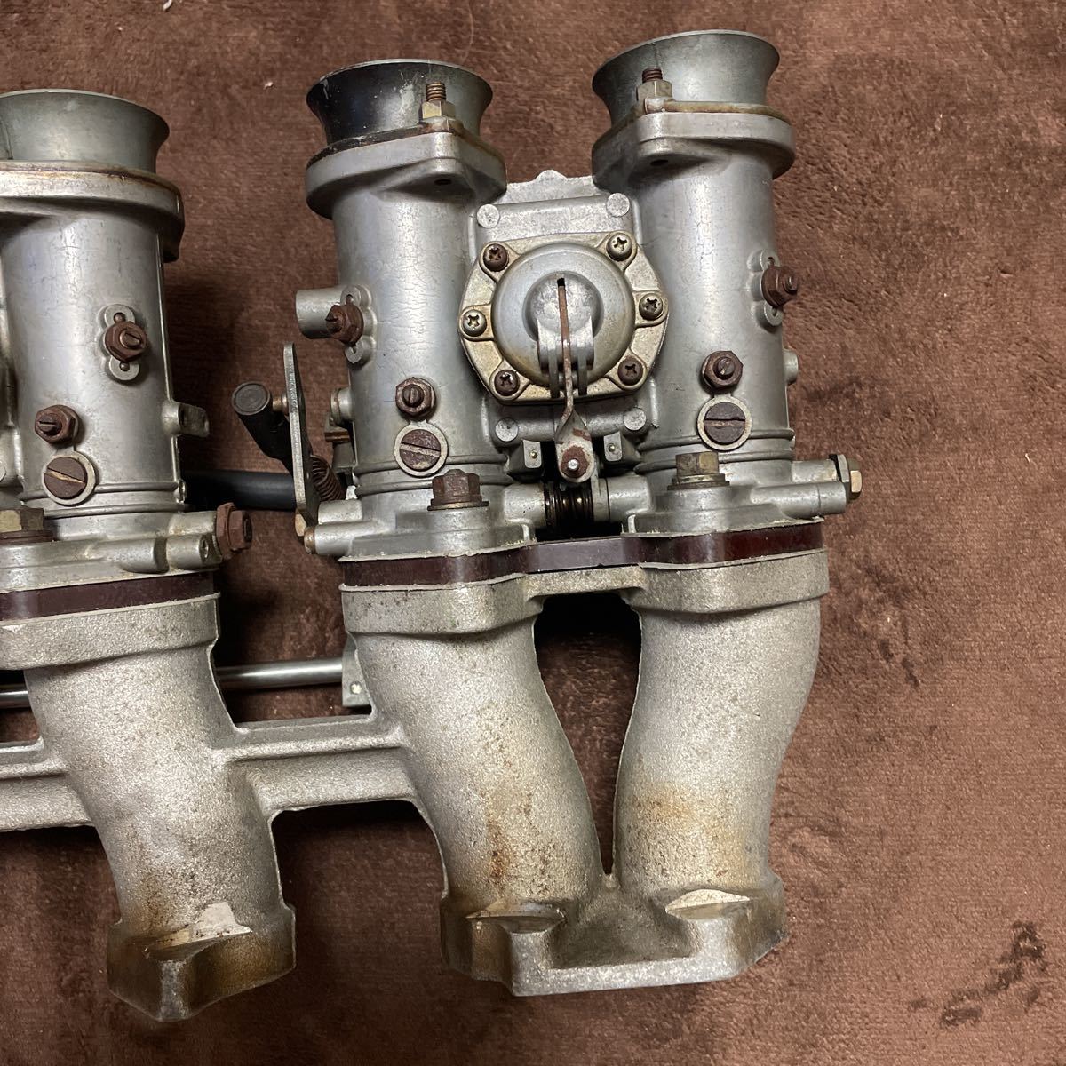 SOLEX ソレックス 40パイ インマニ付 L型 L20 L24 ハコスカ ケンメリ