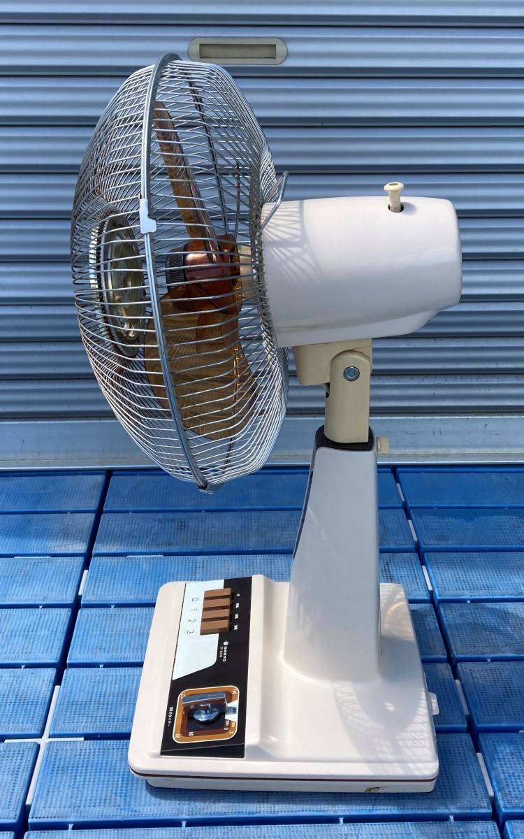 レトロ 扇風機 サンヨー EF-B30N お座敷扇 三洋 サンヨー 扇風機 お座敷扇 EF-B30N 1980年製 動作品 昭和レトロ