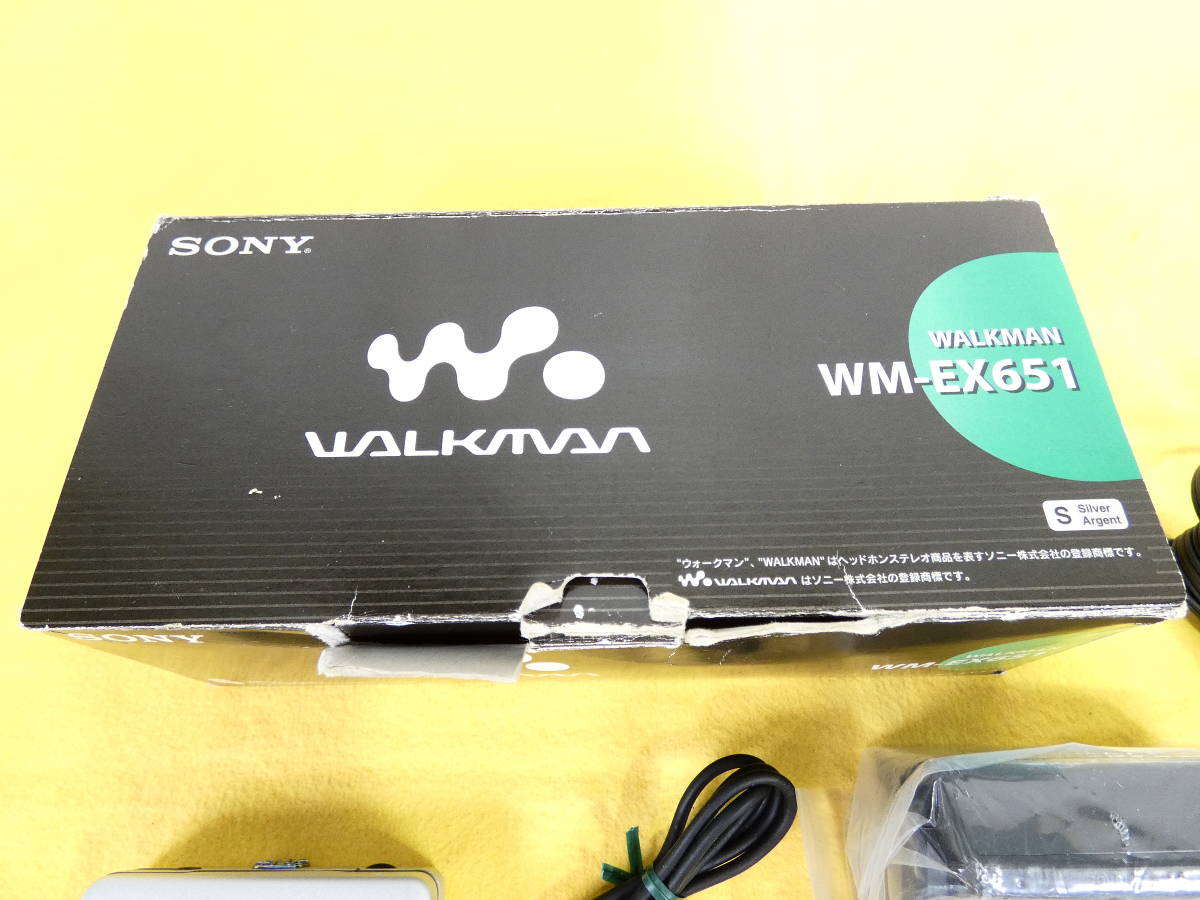 SONY ソニー WM-EX651 カセットウォークマン 音響機器