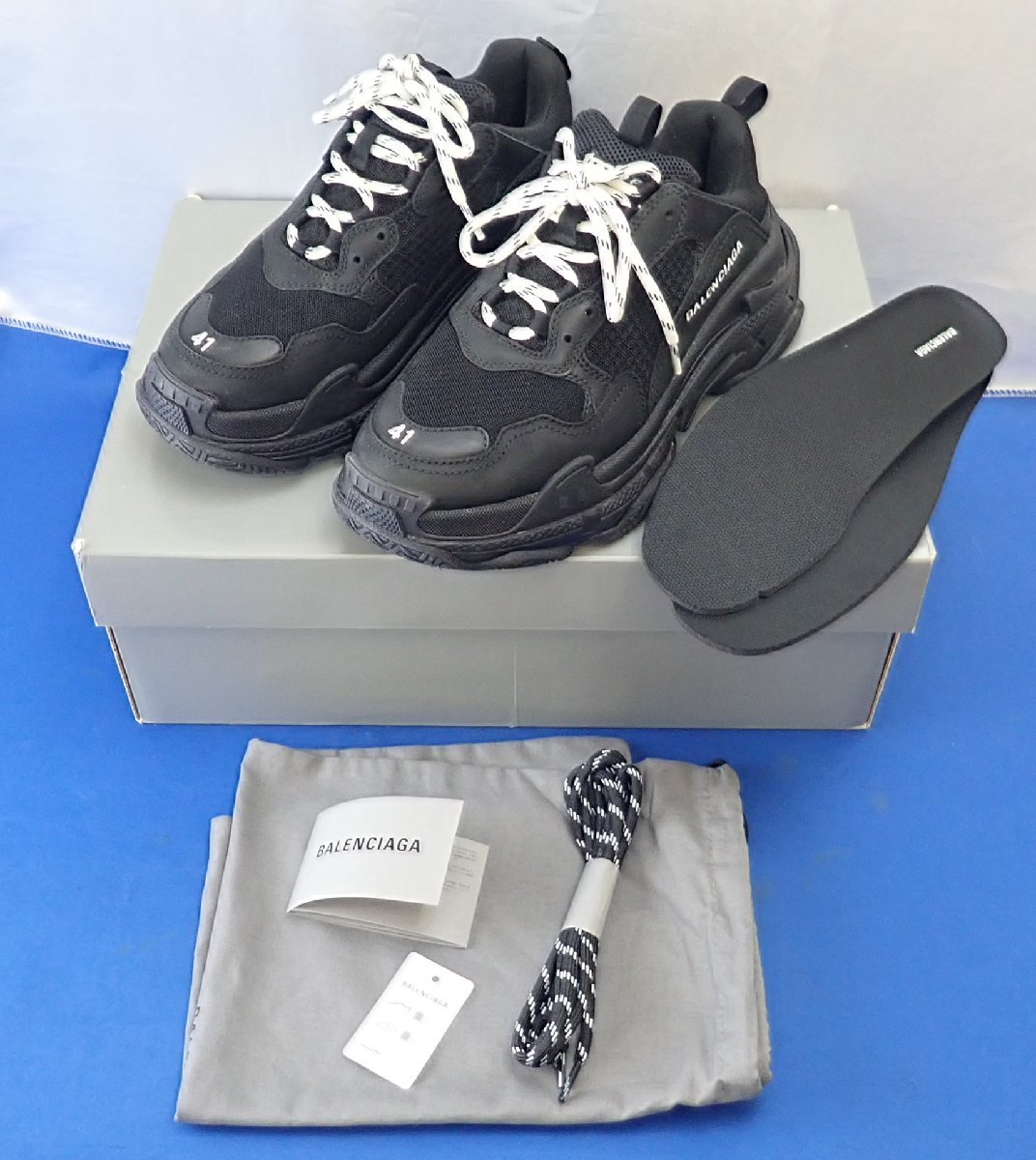 最安値，セール BALENCIAGA バレンシアガ TRIPLE S トリプルS スニーカー 27.0ｃｍ 534217(男性用)｜売買されたオークション情報、yahooの商品情報をアーカイブ公開 - オークファン 男性用