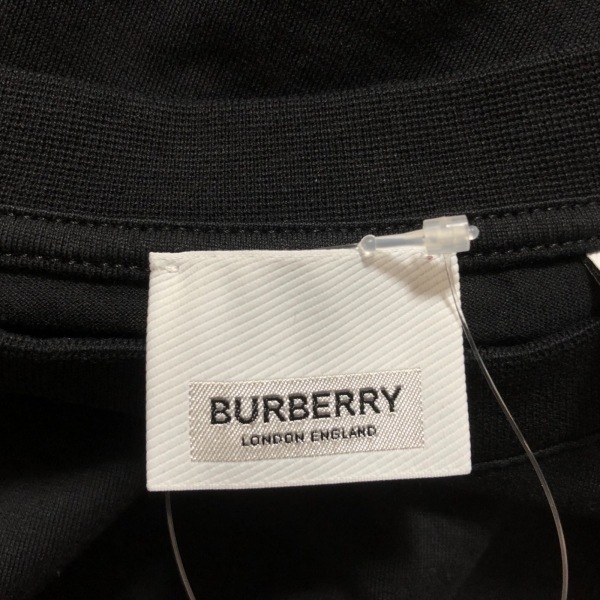 BURBERRY LONDON ENGLAND メッセンジャーバッグ 肩掛け レディースファッション バーバリーロンドンイングランド BURBERRY LONDON ENGLAND 半袖Tシャツ サイズXL - 黒 メンズ 21AW/ロケーションプリント/オーバーサイズ