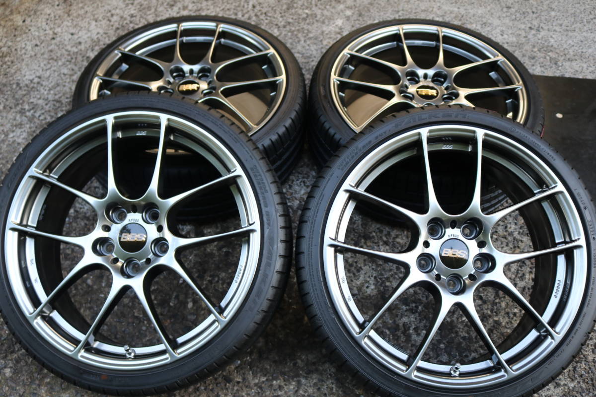 ☆中古品 美品 BBS RF RF525 18インチ 7.5J 114.3 5H +50 215/35R18