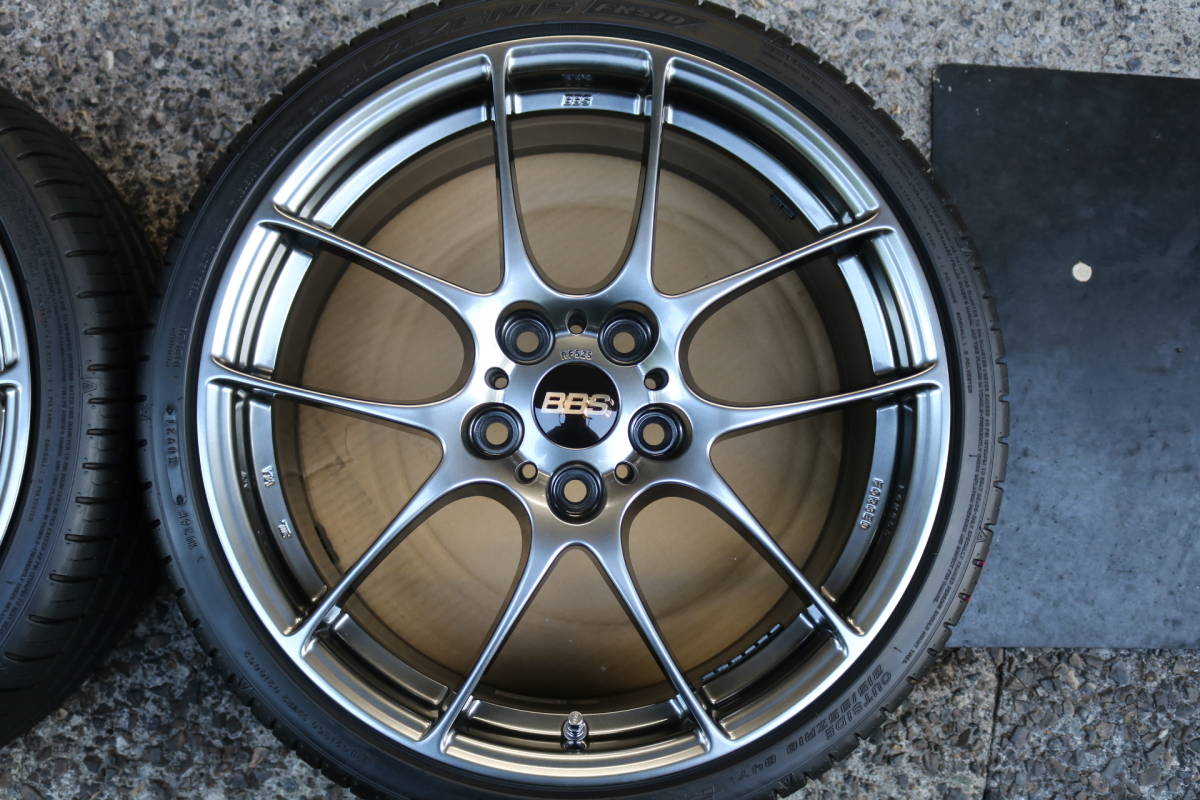 ☆中古品 美品 BBS RF RF525 18インチ 7.5J 114.3 5H +50 215/35R18 