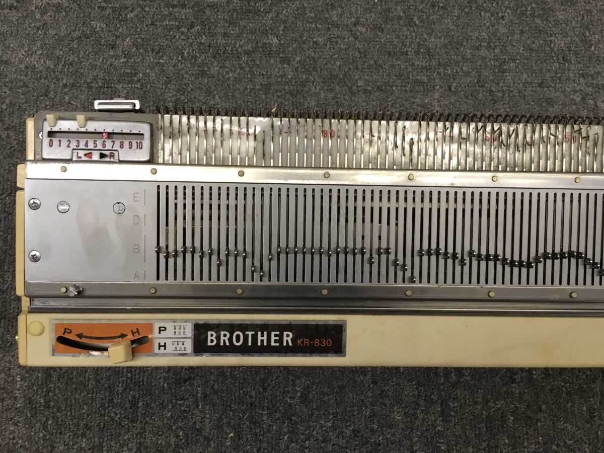 ブラザー 編み機 ゴム編み機 brother KR-840 1円スタート るー 0 Palie 