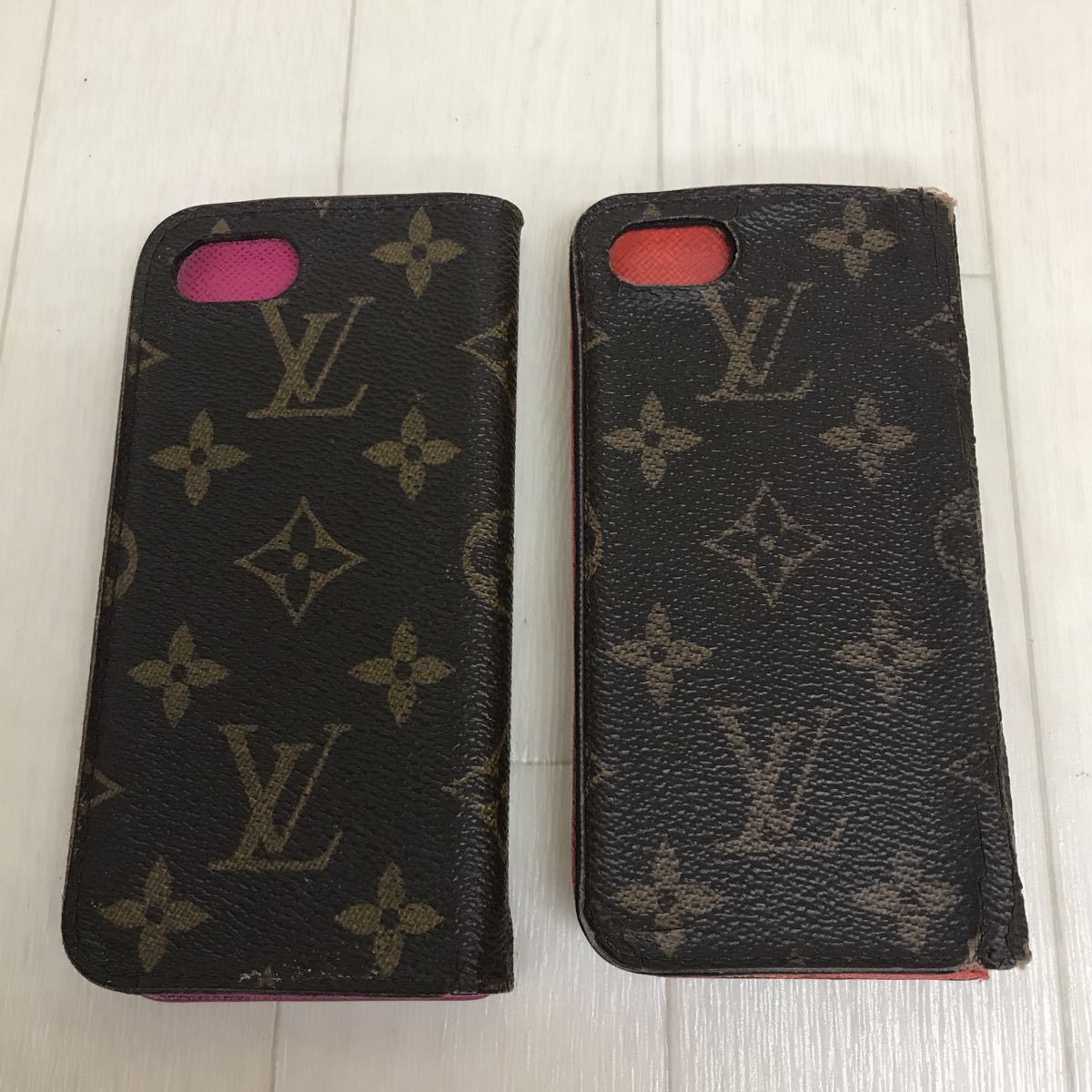 LOUIS VUITTONルイヴィトン 携帯ケースiPhone7 モノグラム 目ざとく 