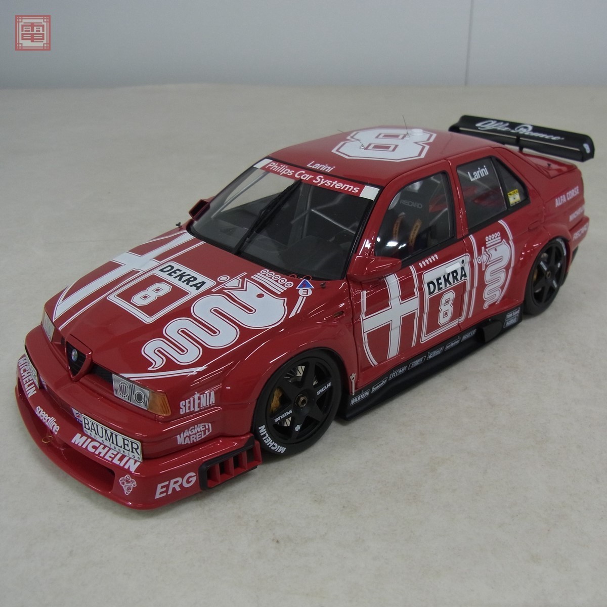 hpiレーシング 1/18 アルファロメオ 155 V6 T1 #8 1993 DTM hpi-racing 