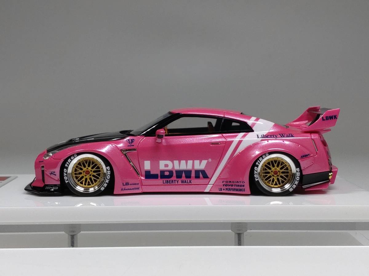 AXELLWORKS特注 メイクアップ 1⁄43 LB works GT-R type2(BBR)｜売買された