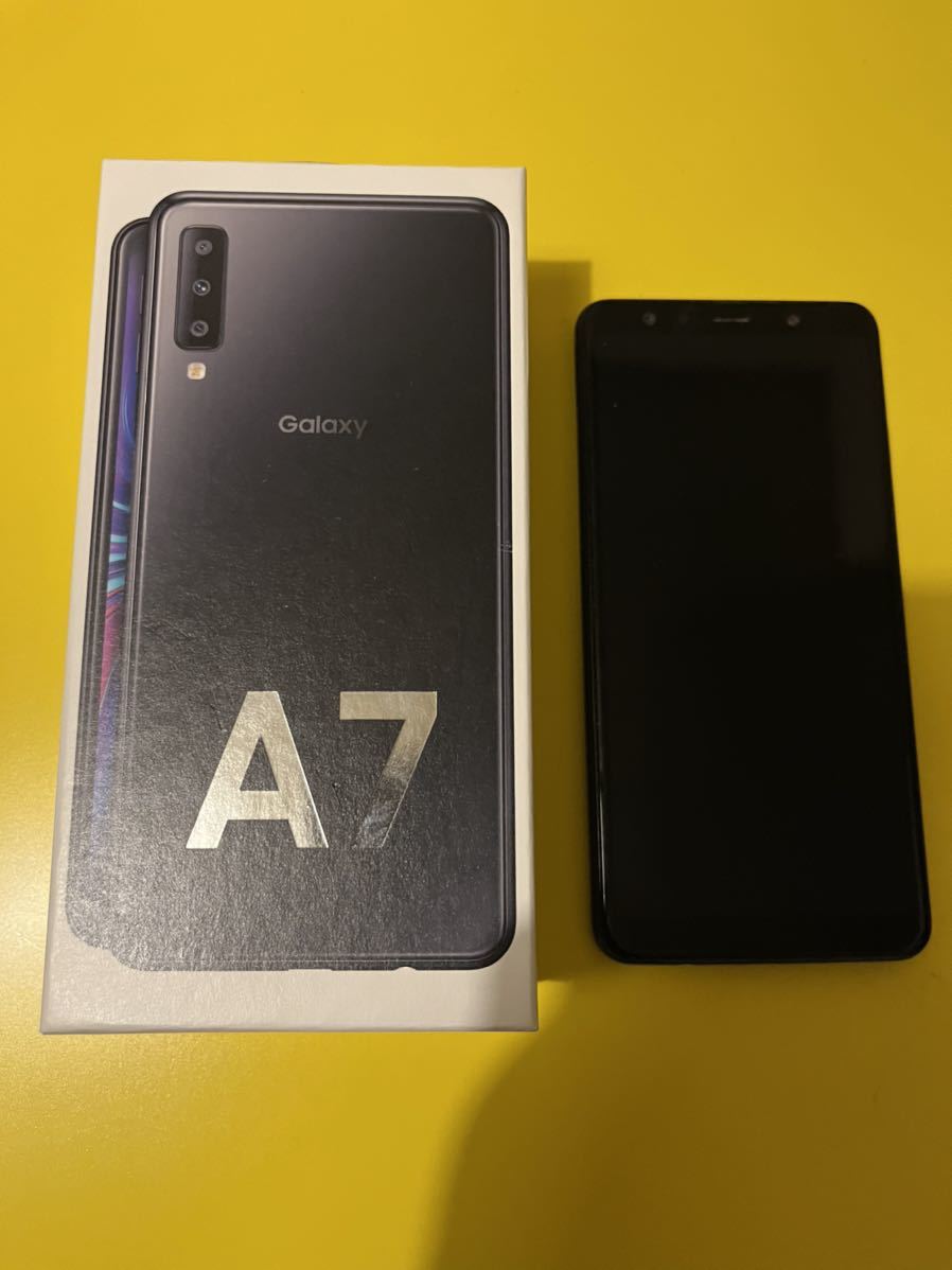 Galaxy A7（ブラック）SM-A750C 64GB SIMフリー 楽天モバイル