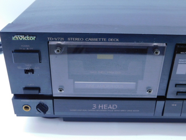 ☆田0691 ビクター ステレオカセットデッキ TD-V721 Victor 【公式通販】